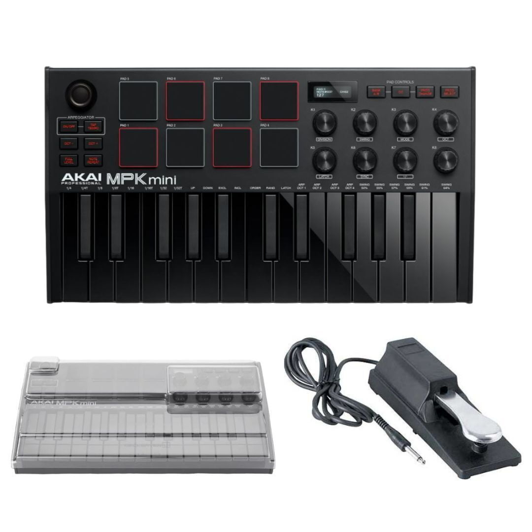 Akai Professional MPK Mini MK III 25key Black MIDI Keyboard Controller