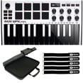 thumbnail image 1 of Akai Professional MPK Mini MK3 White Keyboard and Pad Controller with Premium Padded Utility Case Package, 1 of 9
