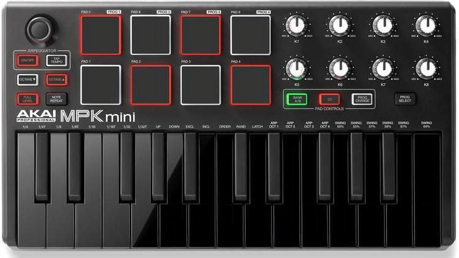 Akai Professional MPK Mini MKII Compact Keyboard and Pad