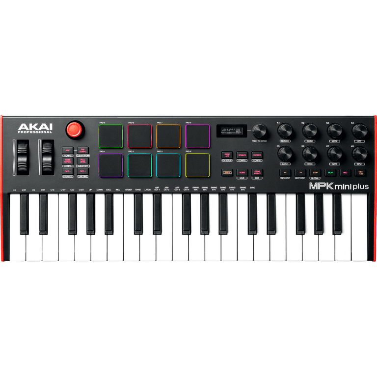 AKAI　Professional　MPK mini Akai Professional MIDI Studio Music MPK Mini Plus 37-Key