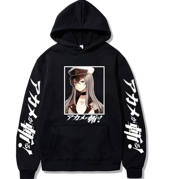 Akame Ga Kill Anime Printed Hoodie Fashion Harajuku Street Sweatshirt Cool And Versatile Unisex Clothing