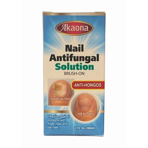 Akaona Nail Antifungal Solution Anti-hongos 1fl Oz MADE IN USA