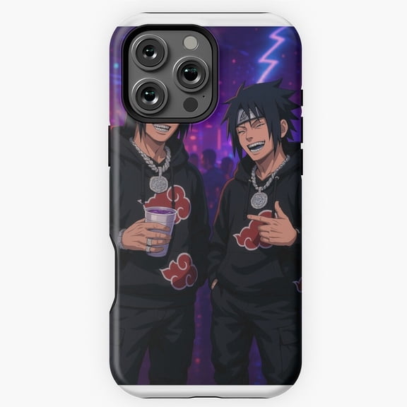 Akatsuki After Hours LoFi Anime Phone Case for iPhone 16 15 14 13 12 11 Pro Max