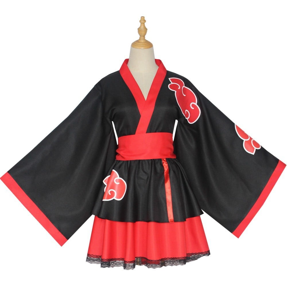 Akatsuki Uchiha Anime Kimono Dress Cosplay Costume Philippines | Ubuy