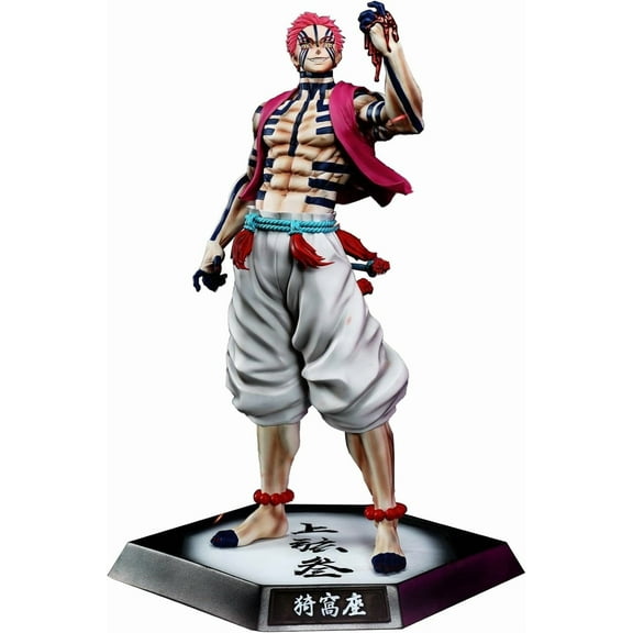 Akaza Figure Anime Statue Model Color Desktop Decoration Gift Anime Fan Collection(28CM/11.02IN), Large
