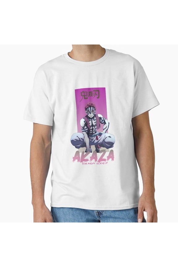 Akaza Upper Moon Martial Arts Fighting Character Tee T-Shirt