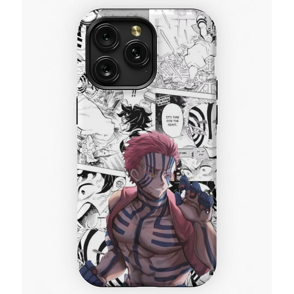 Akaza Upper Moon Three Anime Art G1564 Phone Case for iPhone17 16 15 14 13 12 11 Pro Max