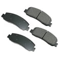thumbnail image 1 of Akebono ACT1333 Disc Brake Pad Kit Fits select: 2005-2012 FORD F250, 2005-2012 FORD F350, 1 of 2