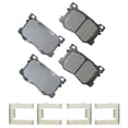 thumbnail image 1 of Akebono ACT1799 Disc Brake Pad Kit Fits select: 2014-2016 HYUNDAI GENESIS, 2017-2018 GENESIS G80, 1 of 2