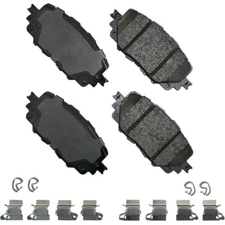 Akebono ACT1903 Disc Brake Pad Kit Fits select: 2016-2021 MAZDA MX-5 MIATA, 2017-2020 FIAT 124 SPIDER