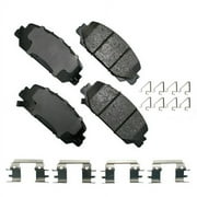 Akebono ACT2036 Disc Brake Pad Kit Fits select 2017-2023 HONDA CR-V, 2023 HONDA HR-V