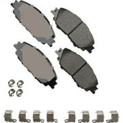 Akebono ACT2176 Pro Act Ultra Premium Ceramic Disc Brake Pad Kit