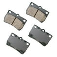 thumbnail image 1 of Akebono ASP1113 Disc Brake Pad Kit Fits select: 2006-2013 LEXUS IS, 2006-2011 LEXUS GS, 1 of 2