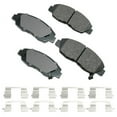 thumbnail image 1 of Akebono ASP465D Disc Brake Pad Kit Fits select: 2006-2009 HONDA CIVIC LX, 2010-2011 HONDA CIVIC VP, 1 of 1