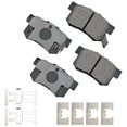 thumbnail image 1 of Akebono ASP536B Disc Brake Pad Kit Fits select: 2006 ACURA 3.2TL, 2004-2005 ACURA TL, 1 of 1