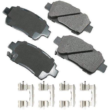 Akebono ASP822A Disc Brake Pad Kit Fits select: 2001-2009 TOYOTA PRIUS, 2004-2006 TOYOTA SCION
