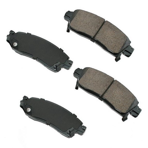 Akebono ASP883 Disc Brake Pad Kit Fits select: 2009-2017 CHEVROLET TRAVERSE, 2002-2009 CHEVROLET TRAILBLAZER