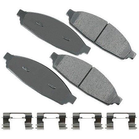 Akebono ASP931 Disc Brake Pad Kit Fits select: 2003-2011 MERCURY GRAND MARQUIS, 2003-2011 FORD CROWN VICTORIA
