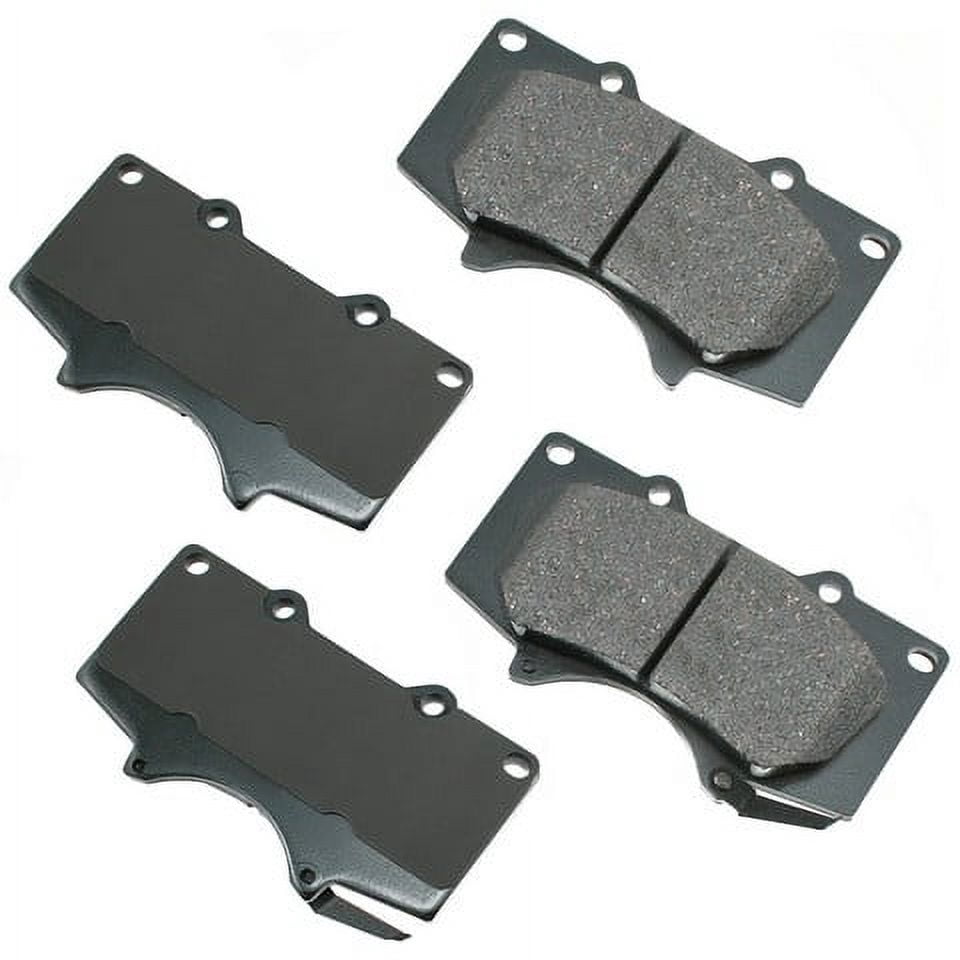 Akebono Disc Brake Pads Kit, Front, Fits 2005-2023 Toyota Tacoma, 2003 ...
