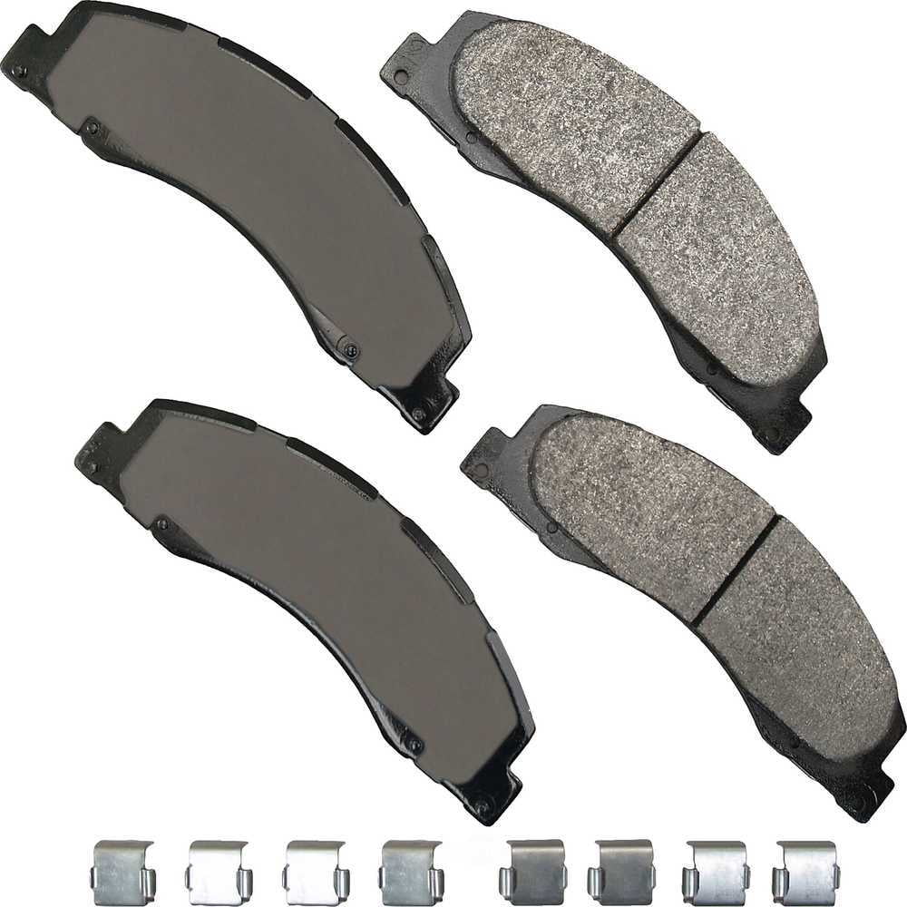 Akebono SDF1328 Severe Duty Ultra Premium Disc Brake Pad Kit