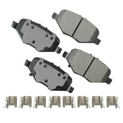Akebono ProAct Ultra-Premium Brake Pads Chrysler Minivan ACT1612 Akebono ProAct Ultra-Premium Brake Pads Chrysler Minivan ACT1612