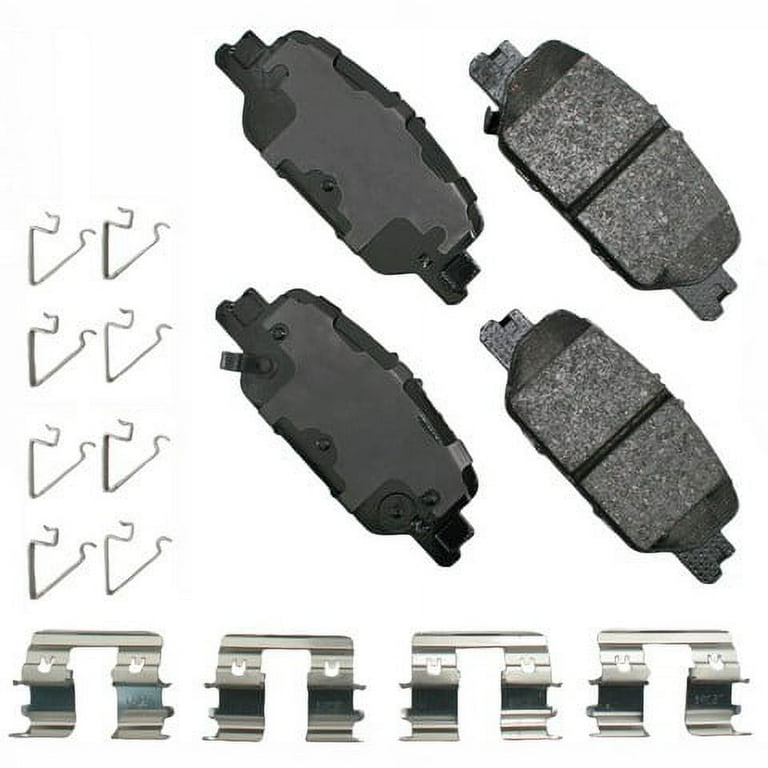 Akebono ProAct Ultra-Premium Brake Pads Honda CR-V Front ACT2036 Akebono ProAct Ultra-Premium Brake Pads Honda CR-V Front ACT2036