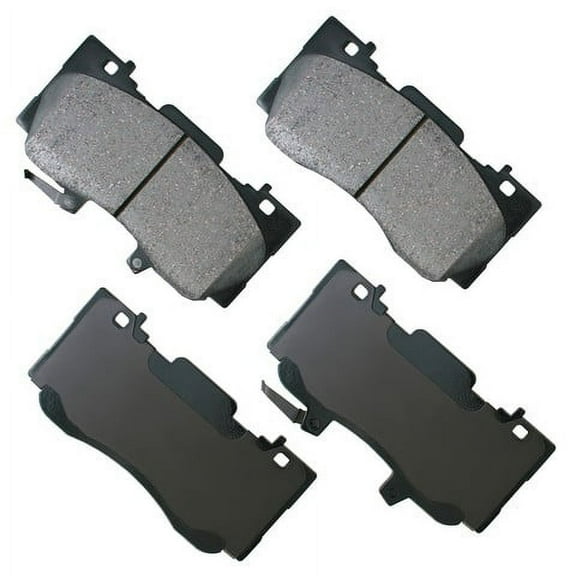 Akebono Disc Brake Pad Kit ACT1784 Fits select: 2015-2019 FORD MUSTANG GT, 2020 FORD MUSTANG