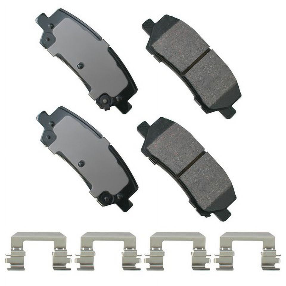 Akebono Disc Brake Pad Kit ACT1810 Fits select: 2015-2021 FORD MUSTANG, 2022 FORD MUSTANG GT