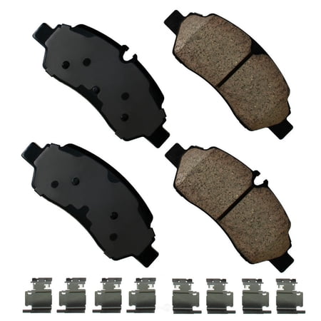 Akebono Disc Brake Pad Set Fits select: 2015-2021 FORD TRANSIT