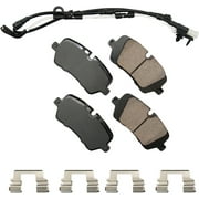 Akebono EUR1692A Euro Ultra Premium Ceramic Disc Brake Pad Set Fits Land Rover Range Rover Sport HSE 2018-2020, Land Rover Defender 2020-2022