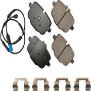 Akebono Performance EUR1850B Akebono EURO Ultra Premium Ceramic Disc Brake Pad Kit