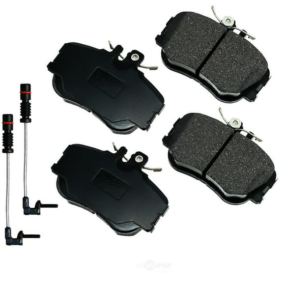 Akebono EURO Ultra-Premium Brake Pad Set, Ceramic Fits select: 1994-1998 MERCEDES-BENZ C
