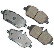 Akebono EURO Ultra-Premium Brake Pad Set, Ceramic Fits select 2013 MINI COOPER ROADSTER, 2014-2021 MINI COOPER