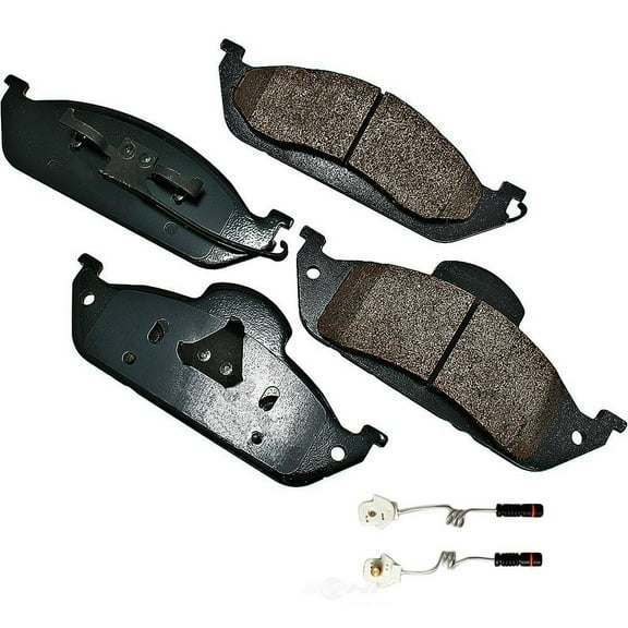 Akebono Euro Front Mercedes Benz Ceramic Brake Pads, Ultra-Premium Fits select: 1998-2005 MERCEDES-BENZ ML