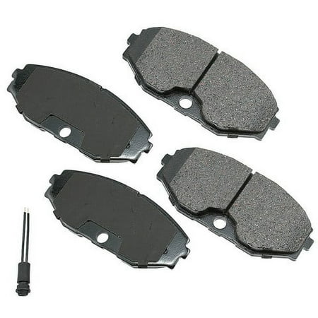 Akebono PRO-ACT Ultra-Premium Brake Pad Set, Ceramic Fits select: 1990-1996 INFINITI Q45