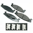 thumbnail image 1 of Akebono PRO-ACT Ultra-Premium Brake Pad Set, Ceramic Fits select: 1994-1996 FORD F150, 1994-2003 FORD ECONOLINE, 1 of 2