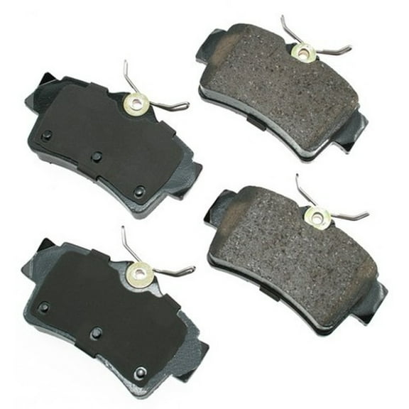 Akebono PRO-ACT Ultra-Premium Brake Pad Set, Ceramic Fits select: 1994-2004 FORD MUSTANG
