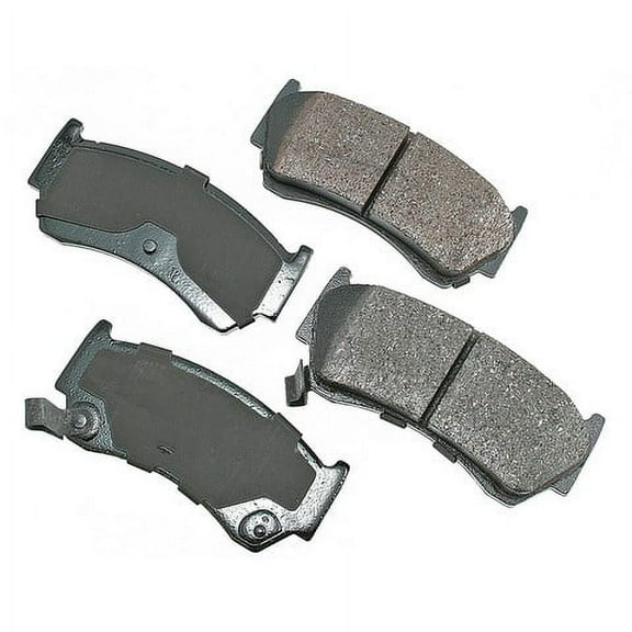 Akebono PRO-ACT Ultra-Premium Brake Pad Set, Ceramic Fits select: 1995-1999 NISSAN SENTRA, 1995-1998 NISSAN 200SX