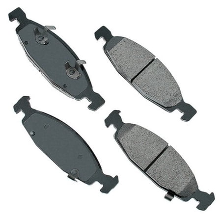 Akebono PRO-ACT Ultra-Premium Brake Pad Set, Ceramic Fits select: 1999-2002 JEEP GRAND CHEROKEE
