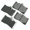 thumbnail image 1 of Akebono PRO-ACT Ultra-Premium Brake Pad Set, Ceramic Fits select: 2001-2006 LEXUS LS, 1 of 2