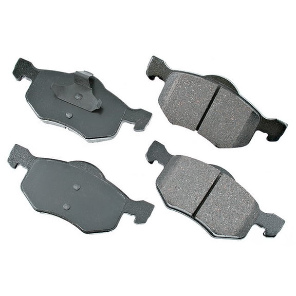 Akebono PRO-ACT Ultra-Premium Brake Pad Set, Ceramic Fits select: 2001-2007 FORD ESCAPE, 2001-2006 MAZDA TRIBUTE