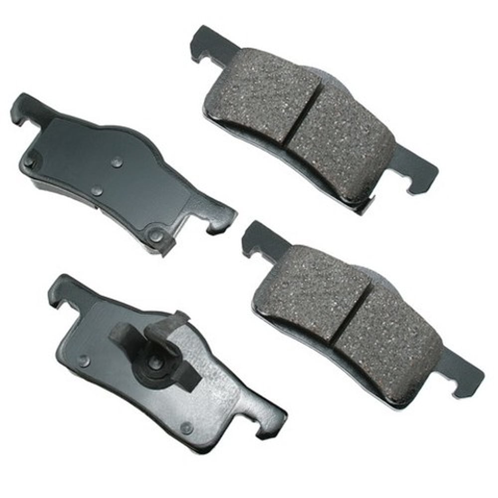 Akebono PRO-ACT Ultra-Premium Brake Pad Set, Ceramic Fits select: 2003-2006 FORD EXPEDITION, 2003-2006 LINCOLN NAVIGATOR