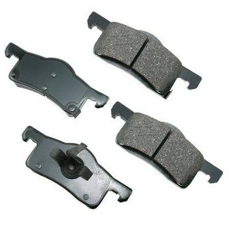 Akebono PRO-ACT Ultra-Premium Brake Pad Set, Ceramic Fits select: 2003-2006 FORD EXPEDITION, 2003-2006 LINCOLN NAVIGATOR