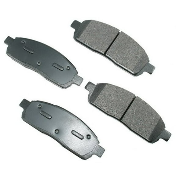 Akebono PRO-ACT Ultra-Premium Brake Pad Set, Ceramic Fits select: 2004-2009 FORD F150, 2006-2008 LINCOLN MARK LT