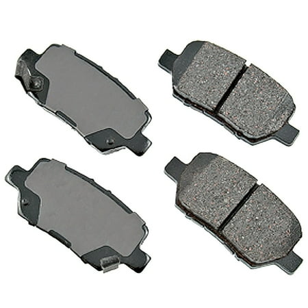 Akebono PRO-ACT Ultra-Premium Brake Pad Set, Ceramic Fits select: 2005-2012 ACURA RL