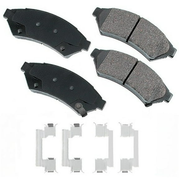 Akebono PRO-ACT Ultra-Premium Brake Pad Set, Ceramic Fits select: 2006-2007 BUICK LACROSSE, 2005 BUICK ALLURE
