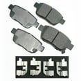 thumbnail image 1 of Akebono PRO-ACT Ultra-Premium Brake Pad Set, Ceramic Fits select: 2006-2014 HONDA RIDGELINE, 2009-2014 ACURA TL, 1 of 2