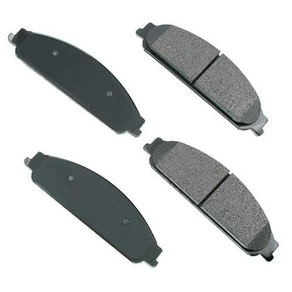 Akebono PRO-ACT Ultra-Premium Brake Pad Set, Ceramic Fits select: 2008-2009 FORD TAURUS, 2005-2007 FORD FIVE HUNDRED