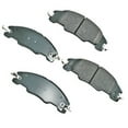 thumbnail image 1 of Akebono PRO-ACT Ultra-Premium Brake Pad Set, Ceramic Fits select: 2008-2011 FORD FOCUS, 1 of 2