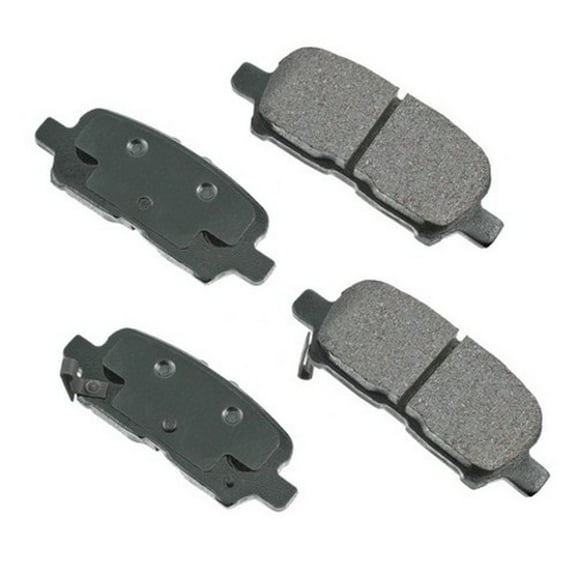 Akebono PRO-ACT Ultra-Premium Brake Pad Set, Ceramic Fits select: 2011-2013 CHEVROLET IMPALA, 2014-2016 CHEVROLET IMPALA LIMITED